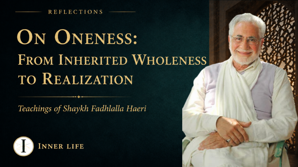 Shaykh Fadhlalla Haeri on oneness and the illusion of the self