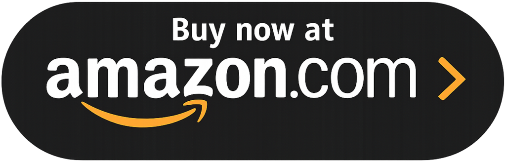 Amazon Buy Now button with transparent background and black oval design for book purchase link.