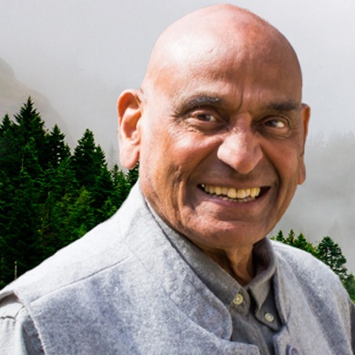 Portrait of Ravi Ravindra, physicist, spiritual philosopher, and author discussing consciousness, self-study, attention, and spiritual transformation.