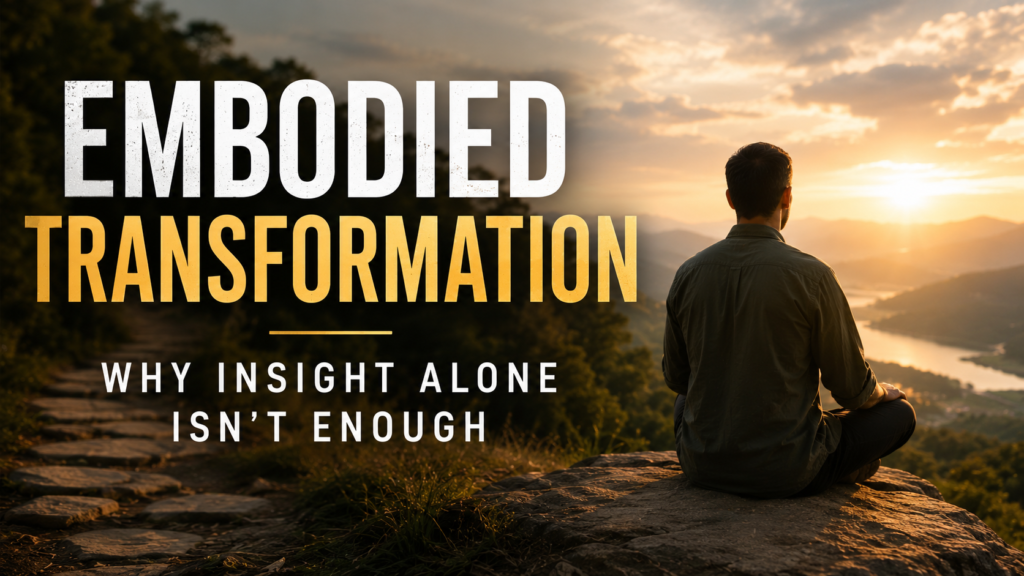 Embodied transformation through awareness, practice, and integration explored by Mark Wiley on Inner Life.