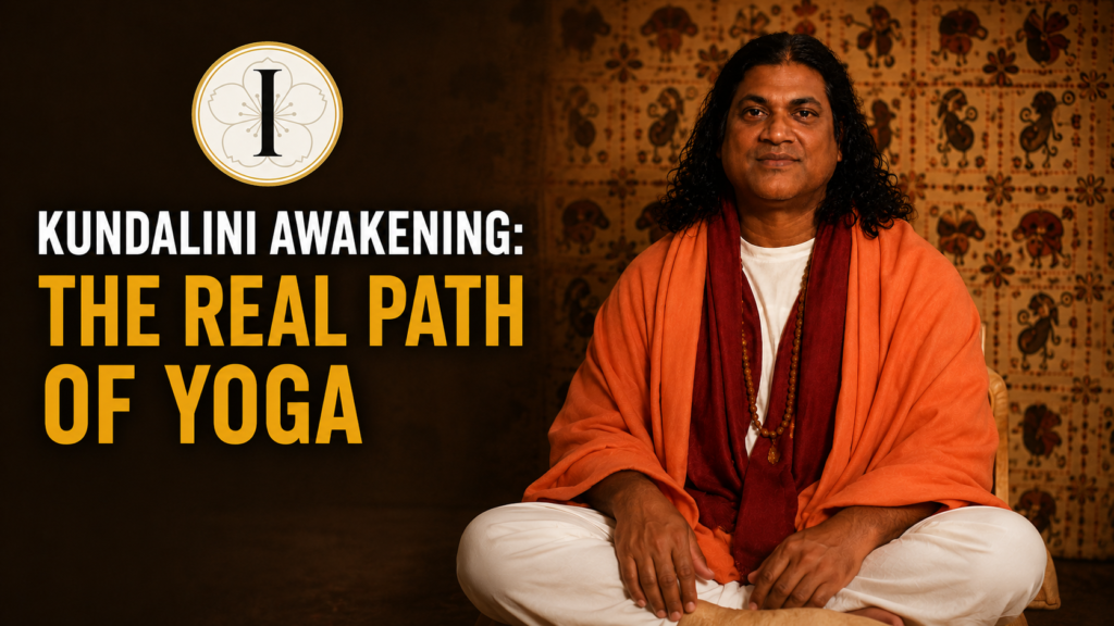 Swami Kripananda discussing Kundalini awakening and the authentic path of yoga during an Integral Being conversation with Mark V. Wiley.