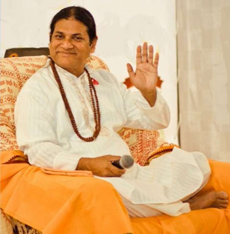 Portrait of Swami Kripananda, founder of Kripa Yoga, teacher of yoga, meditation, and embodied spiritual practice.