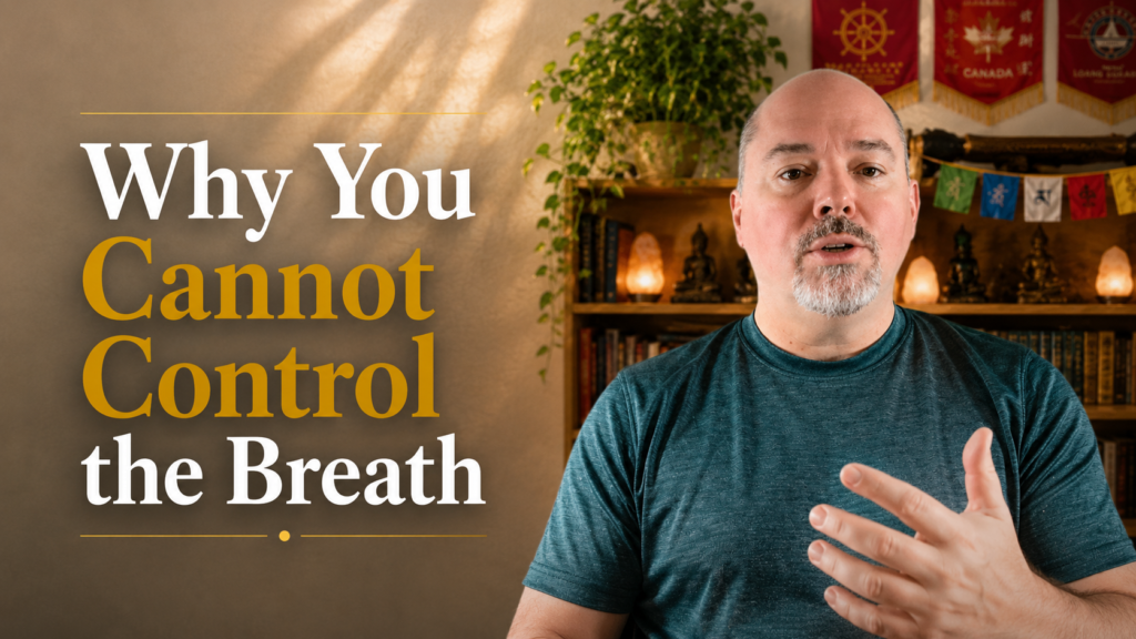 Mark V. Wiley discussing why you cannot control the breath and how observation leads to natural regulation, embodiment, and awareness.