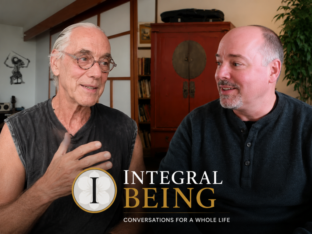Will Johnson and Mark V. Wiley in conversation on Integral Being discussing breathing through the whole body, embodied meditation, and contemplative practice.
