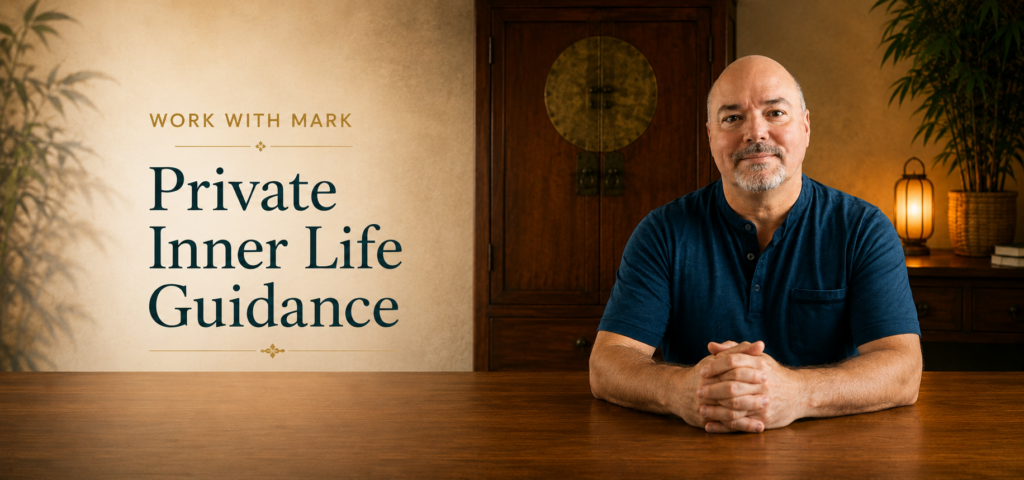 Mark V. Wiley introducing Private Inner Life Guidance for embodied practice, awareness, and personal development.