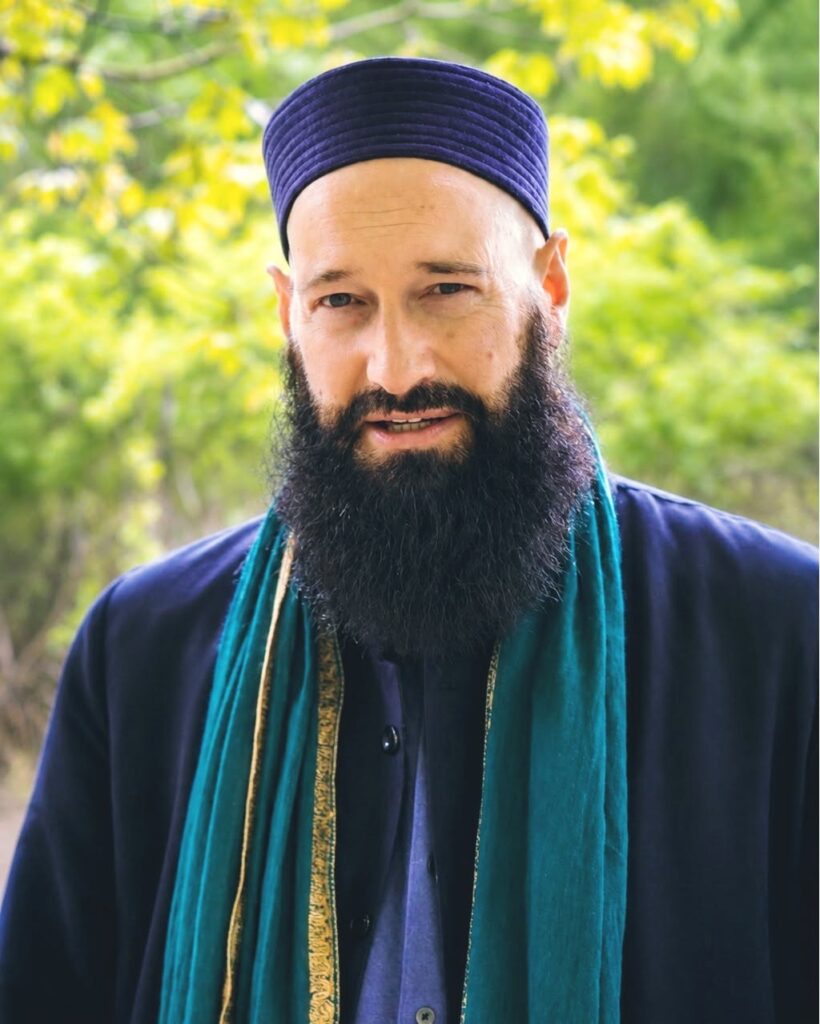 Portrait of Shaykh Burhanuddin Herrmann, Sufi teacher and spiritual guide